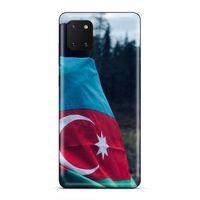Huawei Y5P Uyumlu Kılıf Azarbaijan (38) Neo Hybrid Kılıf Bayrak Kadın