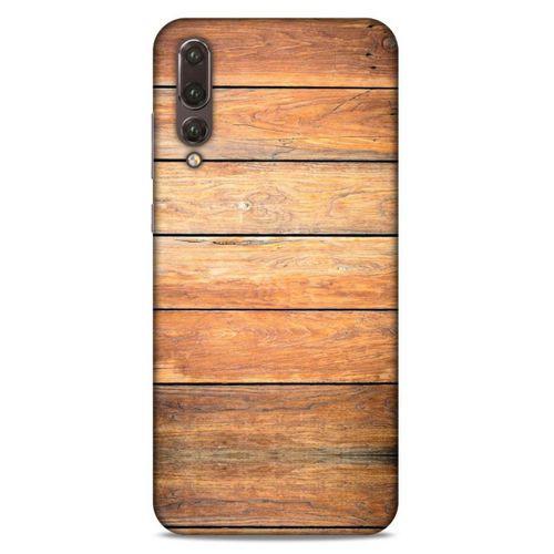 Lopard Huawei P20 Pro Uyumlu Kılıf Wood'X (13) Silikon Kap Baskılı