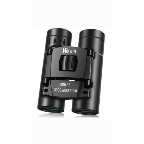 100x22 Cepte Taşımalı Kauçuk Kaplama Profesyonel Mini Dürbün-3000m/30000m