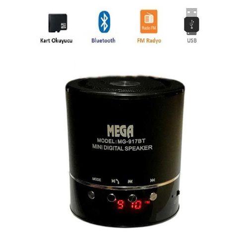 Mega MG-917BT Bluetoothlu Müzik Kutusu Hoparlör