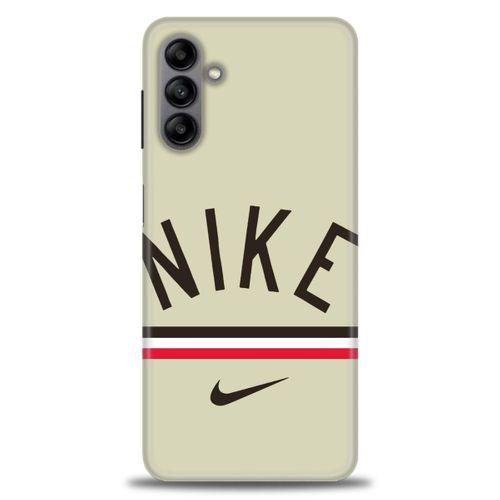 Samsung Galaxy A04S Kılıf HD Baskılı Kılıf - Nike + Tam Ekran Koruyucu