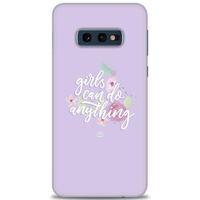 Samsung Galaxy S10E Kılıf HD Baskılı Kılıf - Anything + Tam Ekran Koruyucu