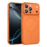 Apple iPhone 15 Pro Kılıf Zore M-Safe Şarj Özellikli Kamera Korumalı Formen Kapak