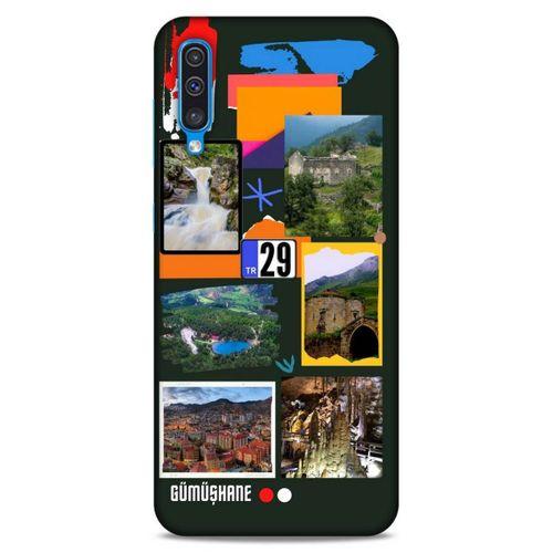 Lopard Samsung Galaxy A30s Uyumlu Kılıf Şehirli ※ (29) Gümüşhane Arka Koruma Kılıfı