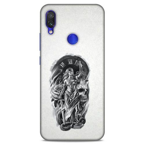 Lopard Xiaomi Redmi Note 7 Pro Uyumlu Kılıf Tattoo's (44) Tough Armor Kılıf Terazi