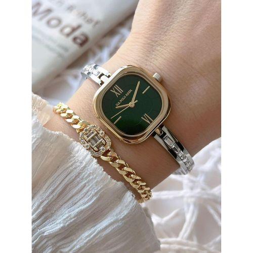 U.S.Polo Assn. İnce Baget Taşlı Özel Tasarım Çelik Kordon 2 Yıl Garantili Kadın Kol Saati U02149.1