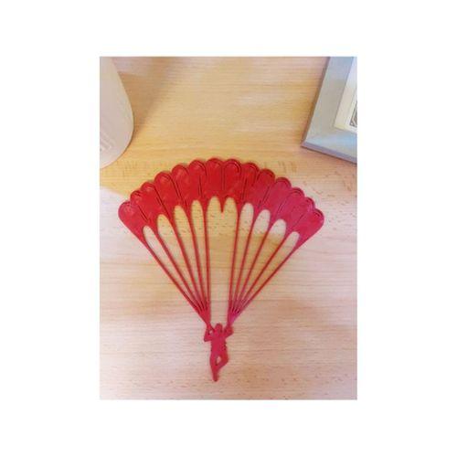 Paraşütçü Duvar veya Masa Dekorasyonu (Bu ürün Sadece Plastik parçadır - Almadan Önce Soru Sorabilirsiniz)