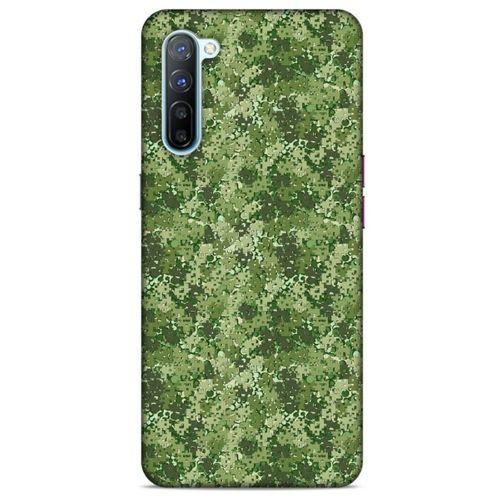 Kamuflaj 58 Oppo Reno 3 Kılıf Silikon Kapak