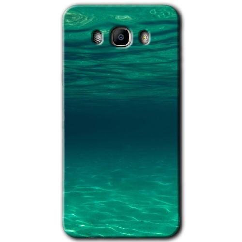 Samsung Galaxy J7 2016 HD Baskılı Kılıf + 9D Tam Ekran Koruyucu - Derin Deniz