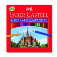 Faber Castell Kuru Boya 24Lü Karton Kutu