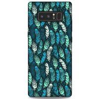 Samsung Galaxy Note 8 Kılıf Desenli Özel Seri Tüyler (46) Core Armor Kılıf