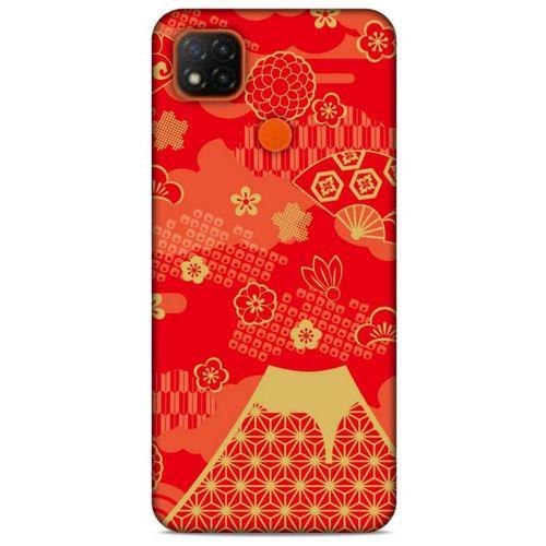 Xiaomi Redmi 9C Kılıf Japonya (3) Kapak Fuji Dağı
