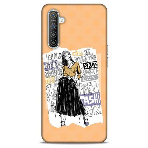 Sokak Modası 51 Oppo Realme XT Kılıf Desenli Silikon