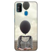 Lopard Samsung Galaxy M30s Uyumlu Kılıf Manipülasyon ☻ (30) Silicone Case Desenli