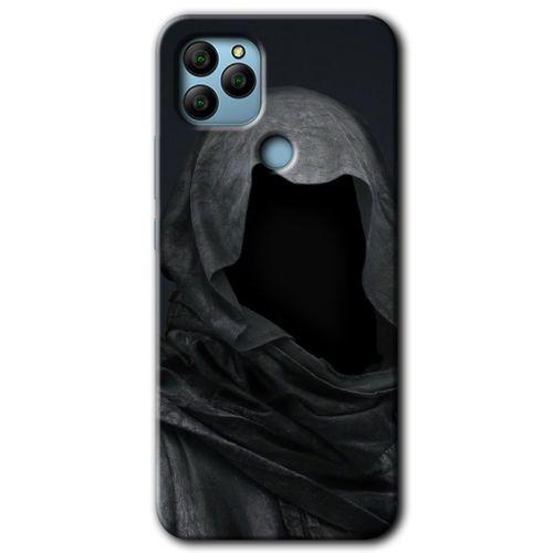 General Mobile GM 21 Kılıf HD Desen Baskılı Arka Kapak + Temperli Cam - Death