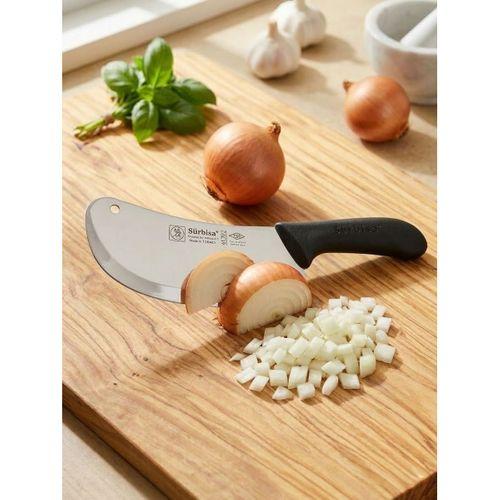 Sürmene Et Tavuk Kemik Soğan Doğrama Satırı 29 cm Keskin Çelik Uzman Mutfak Satır Sürbisa 61702