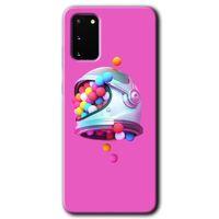 Samsung Galaxy S20 HD Baskılı Kılıf + 9D Tam Ekran Koruyucu - Uzay Başlığı