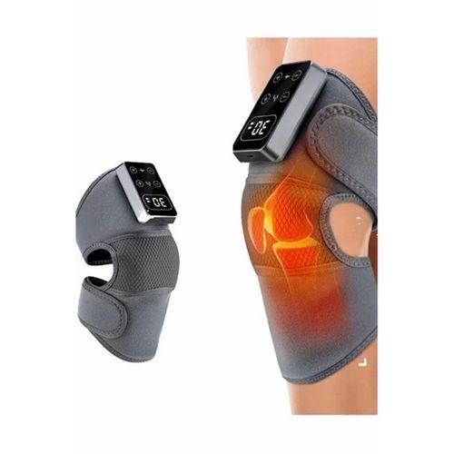 2 Adet Şarjlı Isıtmalı Diz Masaj Aleti – Titreşimli Fizyoterapi Dizlik | Diz Omuz Kol Bacak