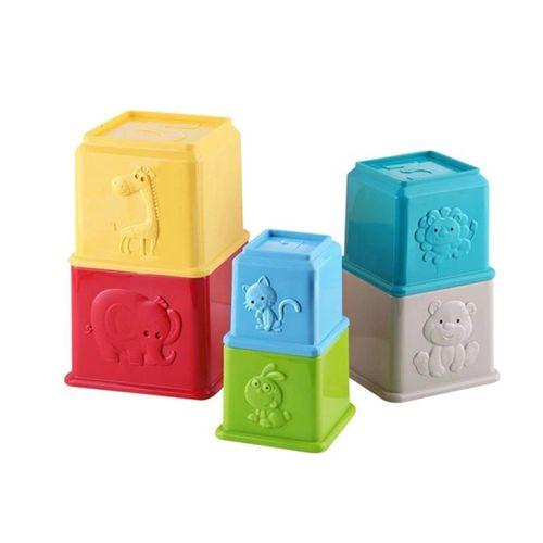 Çocuk 30798 Let's be Child - Eğitici Renkli Kaplar Zoo +5 ay