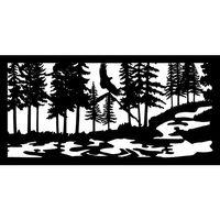 Kartal Ve Orman Sticker 48 x 24 cm