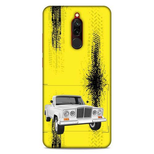 Lopard Xiaomi Redmi 8 Uyumlu Kılıf PickUpX (16) Kalın Kılıf Kaymak Beyaz