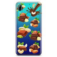 Huawei Y7 2019 Kılıf Çikolata Çeşitleri Arka Kapak Koruma Desenli Full Koruyucu