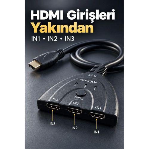 Hdmı Switch 2.0 Ve 3d Format Destekli