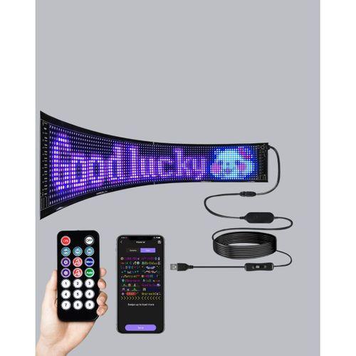 Rgb Led Panel – Mobil Uyumlu, Yazı Ve Gıf Destekli, Usb Bağlantılı Dekoratif Ekran