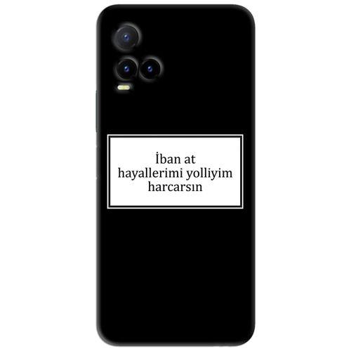 Vivo Y33s Kılıf HD Yazı Baskılı Silikon Arka Kapak - Yazı 9