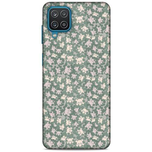 Lopard Samsung Galaxy A12 Uyumlu Kılıf Kamuflaj (1) Kılıfı