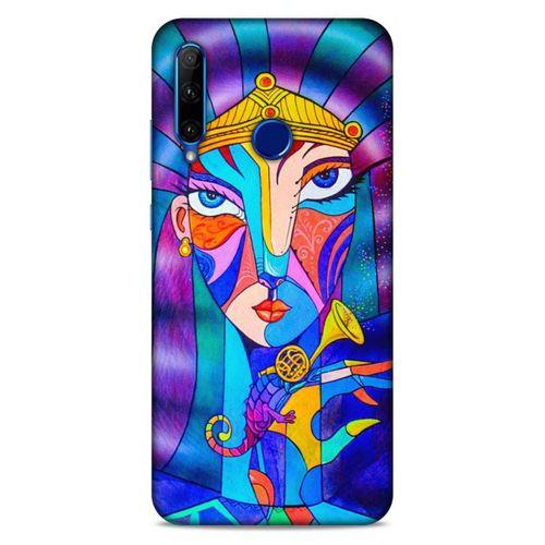 Lopard Huawei Honor 20 Lite Uyumlu Kılıf Sürreal Yüzler ♀ (49) Ultra Silikon Kılıf Baskılı
