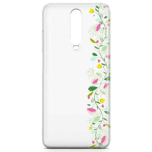Xiaomi Redmi K30 5G Kılıf Asma Çiçek Arka Kapak Koruma Desenli Full Koruyucu