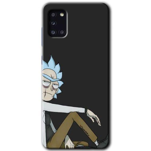 Galaxy A31 Kılıf HD Desen Baskılı Arka Kapak - Rick