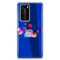 Huawei P40 Pro Kılıf 3D Toplar Arka Kapak Koruma Desenli Full Koruyucu