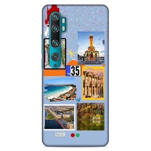 Lopard Xiaomi Mi Note 10 Uyumlu Kılıf Şehirli ※ (35) İzmir Fit Design Kılıf