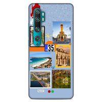 Lopard Xiaomi Mi Note 10 Uyumlu Kılıf Şehirli ※ (35) İzmir Fit Design Kılıf
