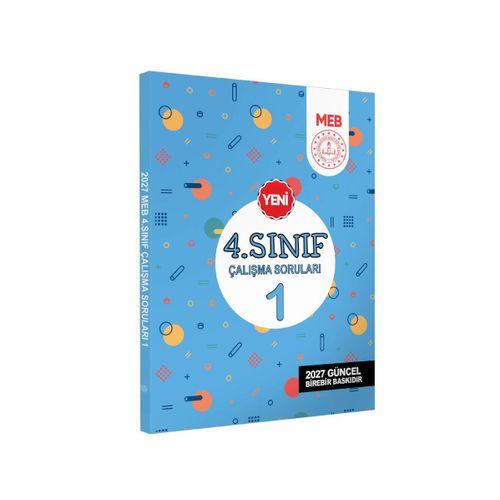 2027 MEB İlkokul 4 Sınıf Çalışma Soruları 1 Tüm Dersler Kazanım Pekiştirme Kitabı BASKI ÜCRETİ
