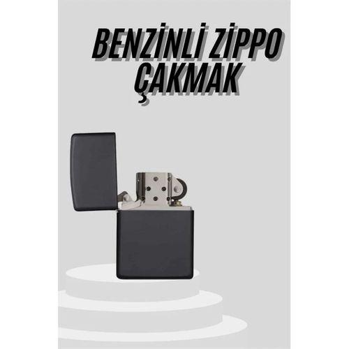 Çakmak Parlak Siyah Doldurulabilir Hedyelik Eşya