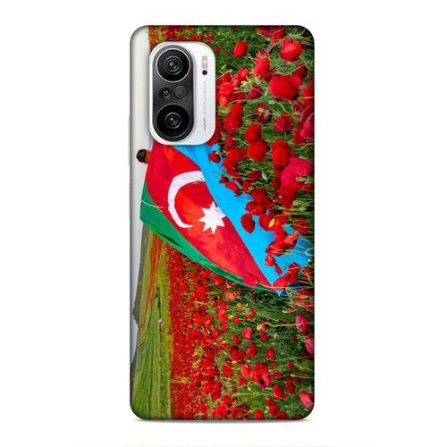 Xiaomi Redmi K40 Uyumlu Kılıf Azarbaijan (8) Baskılı Kılıf Azərbaycan Lale