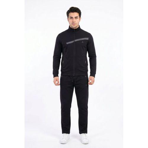 Erkek Fermuarlı Eşofman Takım Klasik Paça 3337 BGL-ST05517