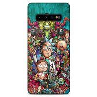 Samsung Galaxy S10 Plus Uyumlu Kılıf Rick And Morty (32) Soft Silikon Kılıf Cronenberg Morty