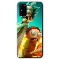 Samsung Galaxy S20 Kılıf HD Desen Baskılı Arka Kapak - Rick Morty