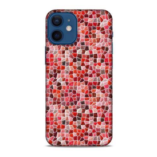 Mermer Desenli (44) Tema Tough Armor Kılıf Kardinal Apple iPhone 12 Mini Kılıf