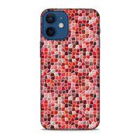 Mermer Desenli (44) Tema Tough Armor Kılıf Kardinal Apple iPhone 12 Mini Kılıf