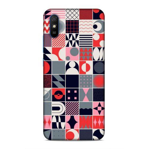 Xiaomi Redmi 9A Uyumlu Kılıf Insomnia (26) Tpu Silikon Kılıf Kırmızı Krem