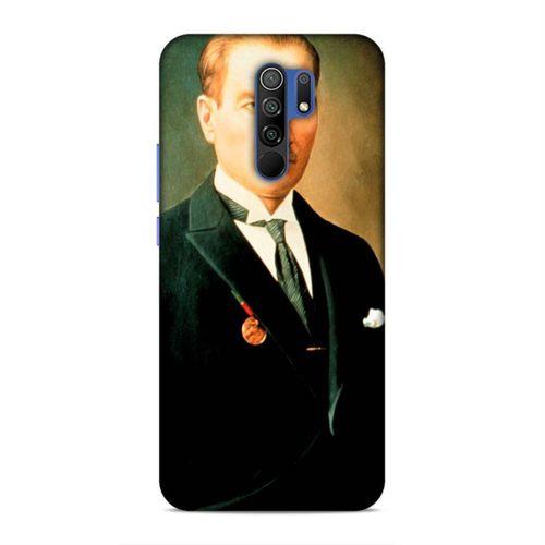 Xiaomi Redmi 9 Kılıf Ata 10 Kasim Arka Kapak Silikon Koruma Full Koruyucu