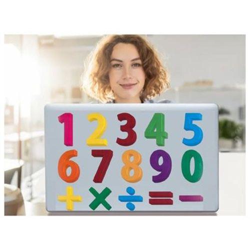 Defter Sticker,Laptop Sticker Rakamlı Desen Pvc 48X33X0,5Cm