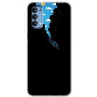 Oppo Reno 4 HD Baskılı Kılıf + 9D Tam Ekran Koruyucu - Derinlere Yolculuk