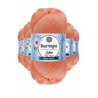 5 Adet Lotus Bikini Büstiyer Bluz Örgü İpi  K218 Somon