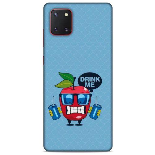 Frutix Elma 02 Samsung Galaxy Note 10 Lite Kılıf Desenli Silikon
